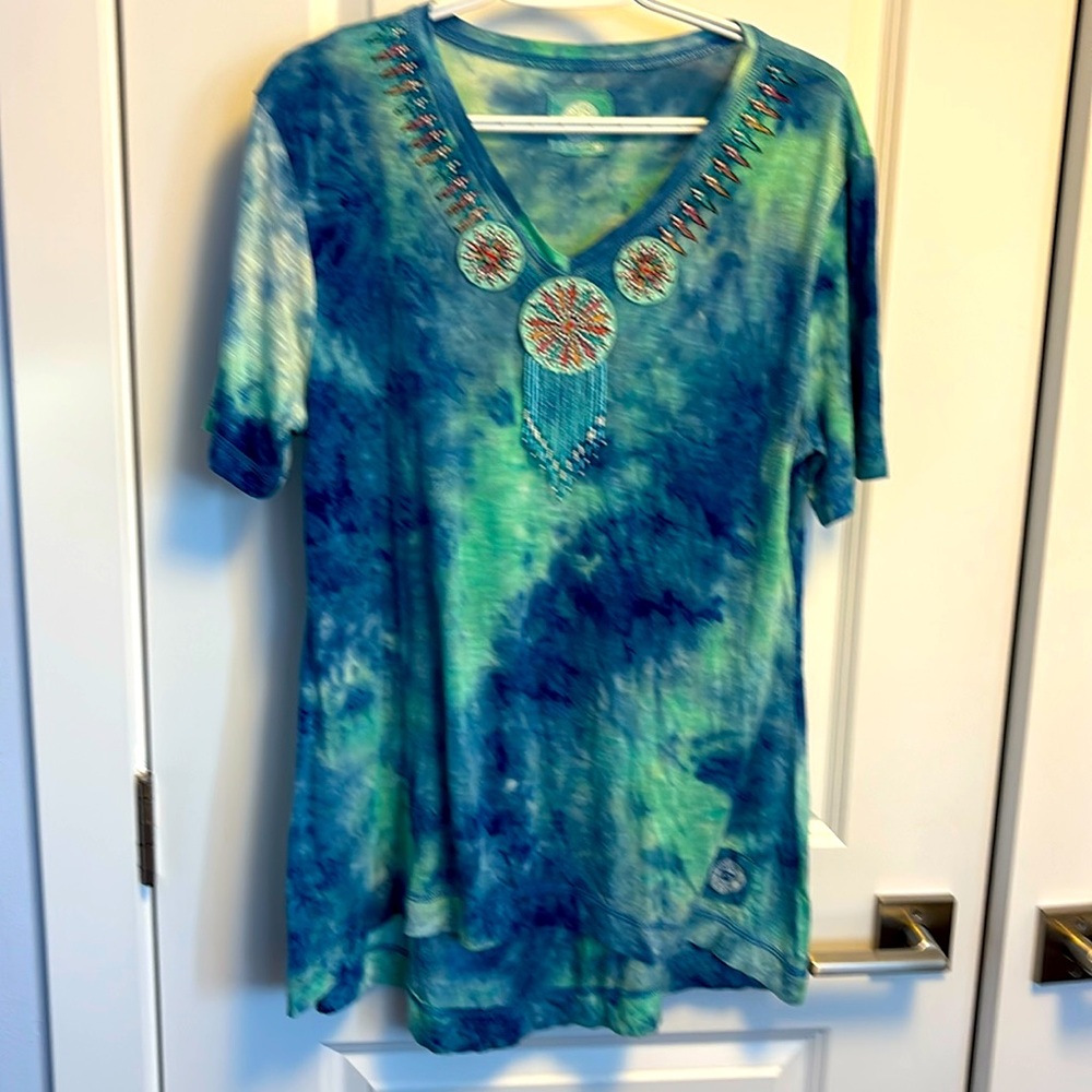 Tie Dye Double D Ranch T-shirt